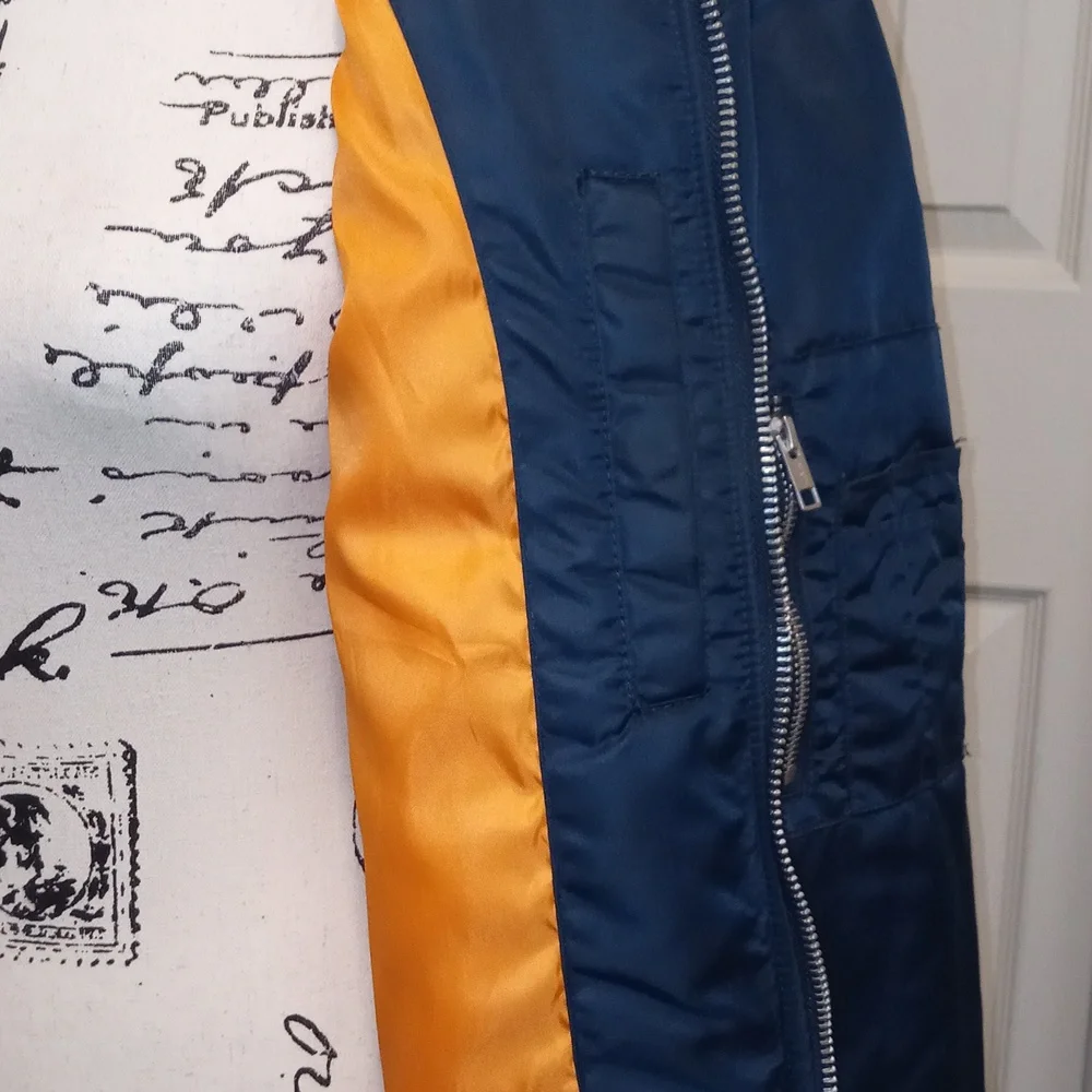 Blue Bomber Jacket - Picture 10 of 11